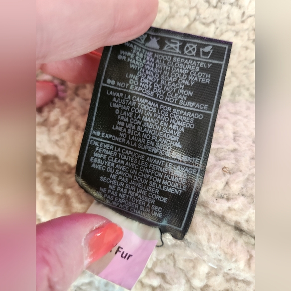 Madden NYC Faux Black Leather Bomber Jacket - Picture 8 of 11